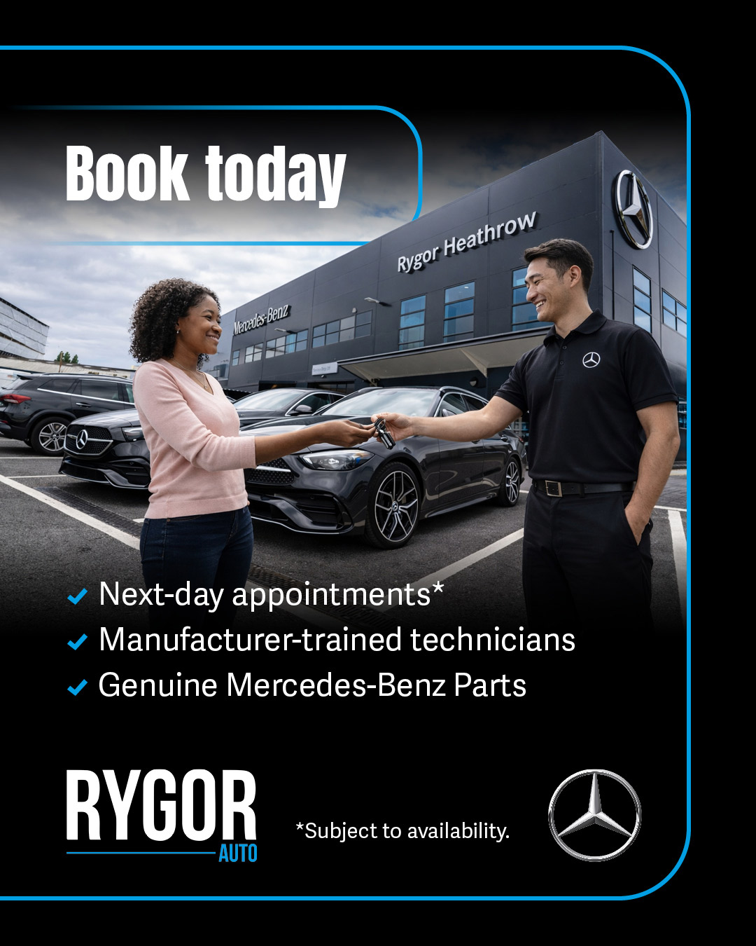 Why choose Rygor Heathrow?