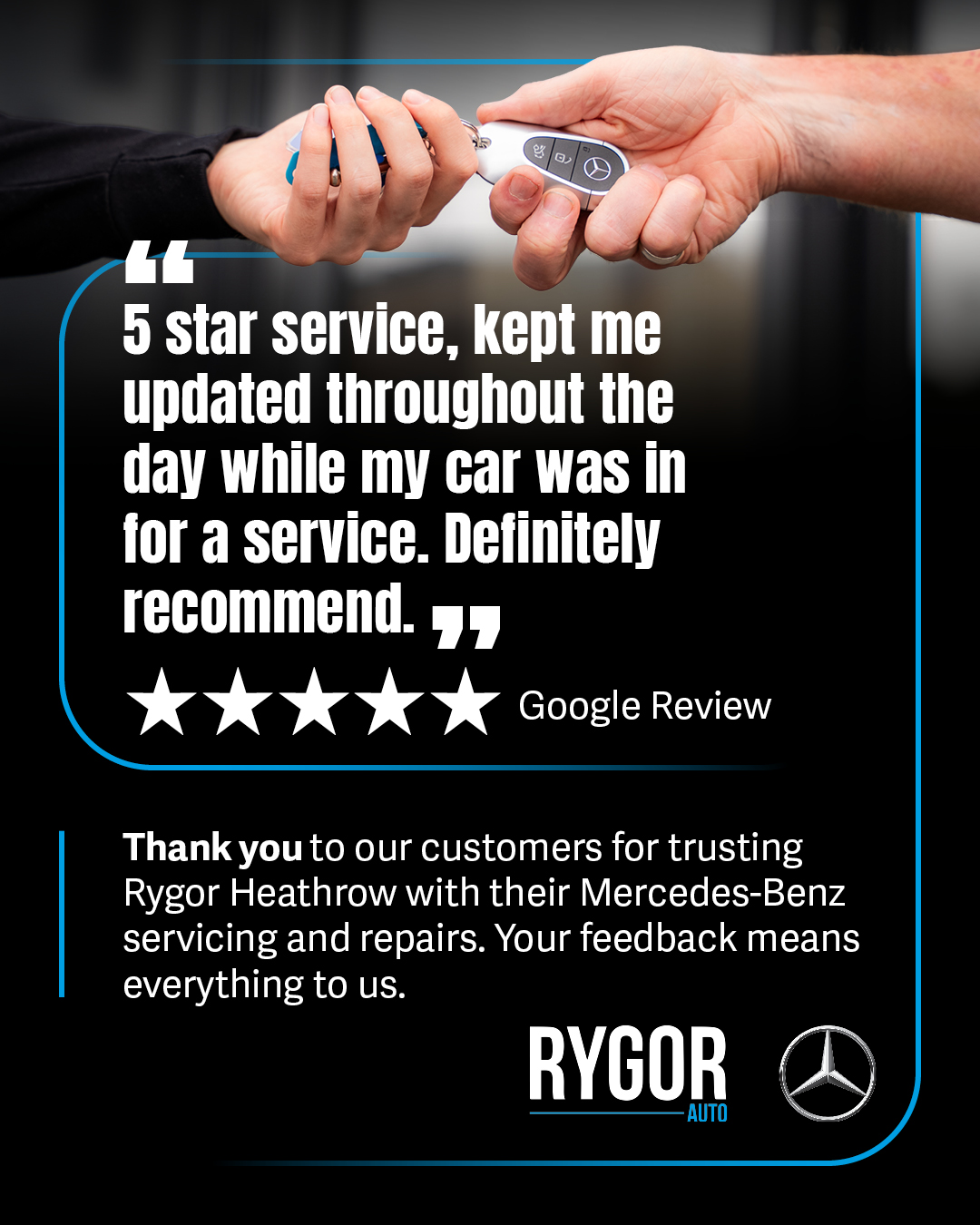 5-star customer review